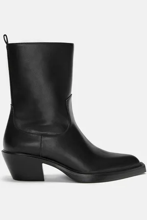 Pull&Bear Gehakte Enkellaars In Cowboystijl