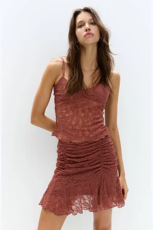 Pull&Bear Kanten Top Met Bandjes