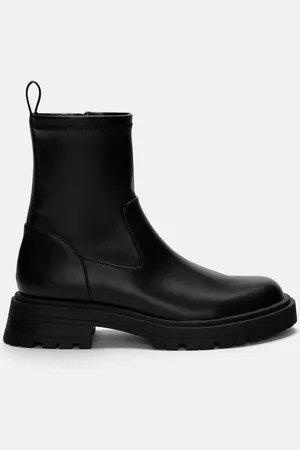 Pull&Bear Platte Stretch Enkellaars