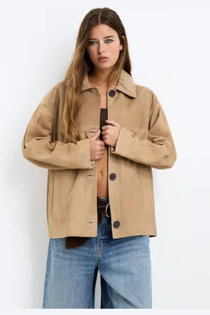 Pull&Bear 100% Su??de Leren Jack