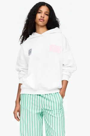 Pull&Bear Hoodie Met Tekstprint