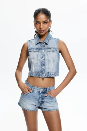 Pull&Bear Denim Gilet