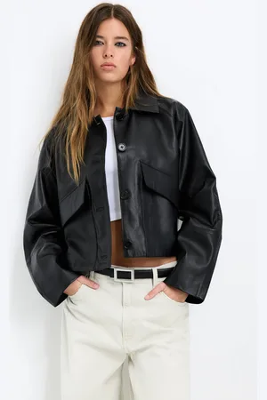 Pull&Bear Licht 100% Leren Jack