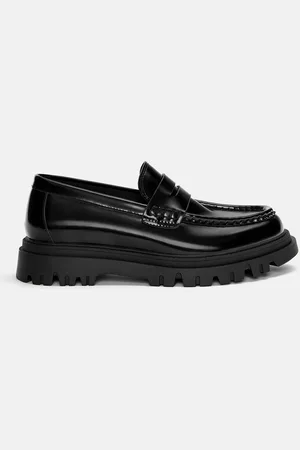 Pull&Bear Loafer Met Blokhak