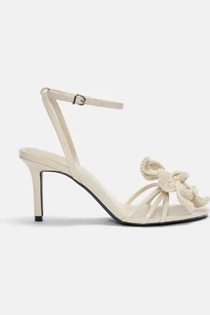 Pull&Bear Gehakte Sandalen Met Crochet Bloem