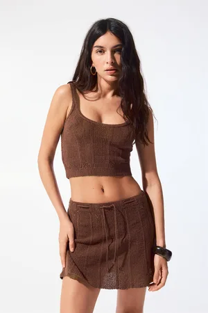 Pull&Bear Crochet Minirok