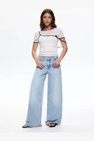 Pull&Bear Jeans Met Wijde Pijpen
