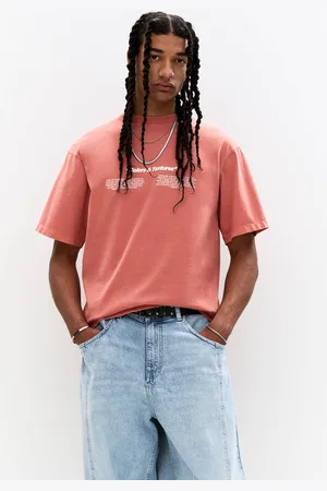 Pull&Bear T-Shirt Met Fruitprint En Tekstprint