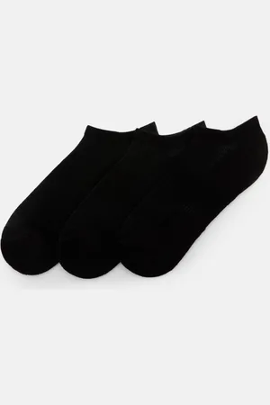 Pull&Bear 3-Pack Korte Zwarte Sokken