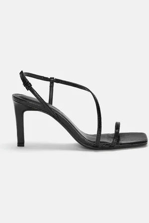 Pull&Bear Gehakte Sandaal Met Gekruiste Bandjes