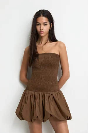 Pull&Bear Korte Balloon Jurk