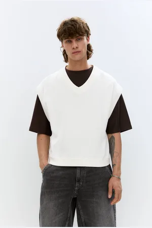 Pull&Bear Cropped Tricot Gilet