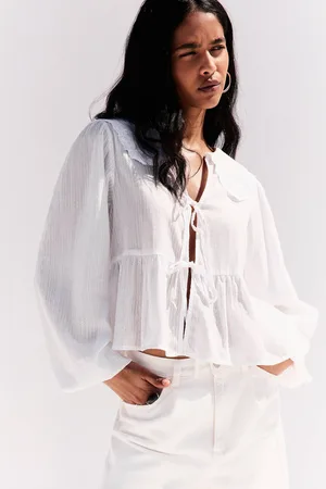 Pull&Bear Rustieke Blouse Met Bandjes