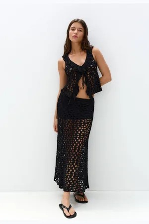Pull&Bear Crochet Midirok