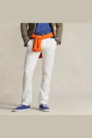 Ralph Lauren Straight fit linnen-katoenen broek