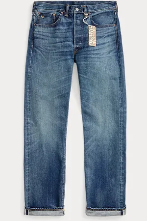 Ralph Lauren Hillsview straight fit selvedge jeans