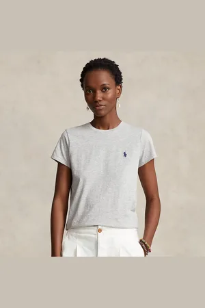 Ralph Lauren Katoenen jersey T-shirt met ronde hals