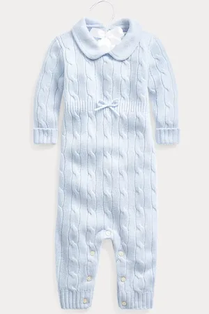 Ralph Lauren Kasjmier overall met gebreide kraag
