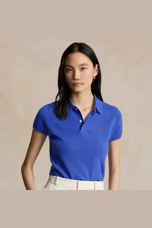 Ralph Lauren Slim fit kasjmier Polo-shirt