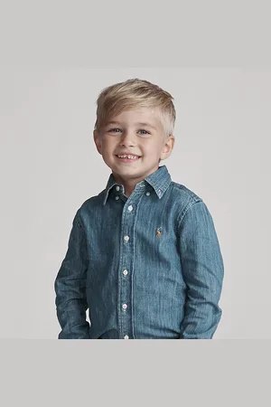 Ralph Lauren Katoenen denim overhemd