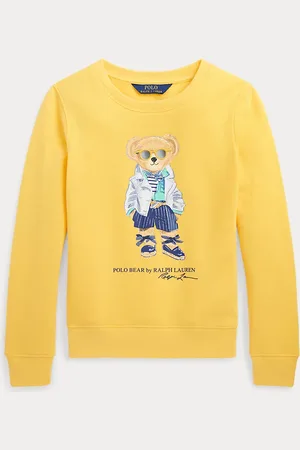 Ralph Lauren Fleece sweatshirt met Polo Bear