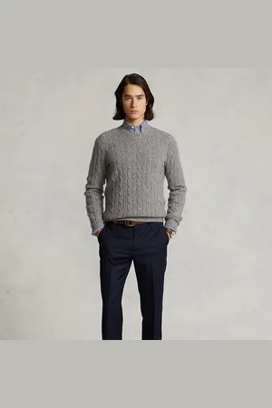 Ralph Lauren Slim fit wollen keperstof broek