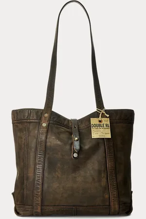 Ralph Lauren Leren draagtas