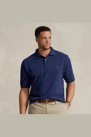 Ralph Lauren Grotere Maten - Iconisch mesh Polo-shirt