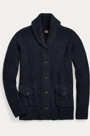 Ralph Lauren Kasjmier vest met sjaalkraag