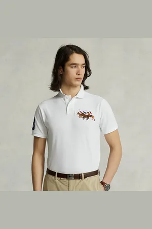 Ralph Lauren Custom slim fit Triple Pony Polo-shirt