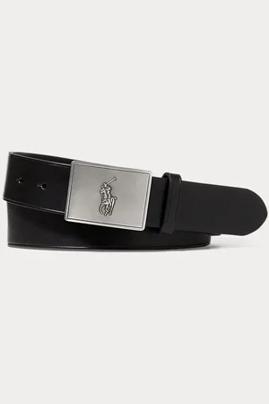 Ralph Lauren Leren riem met Pony gesp