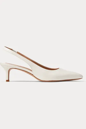 Ralph Lauren Lolah II nappaleren slingback pump
