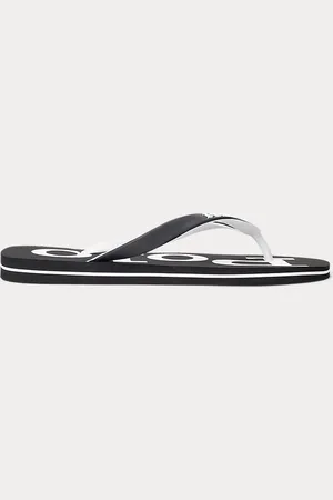 Ralph Lauren Bolt teenslipper met logo