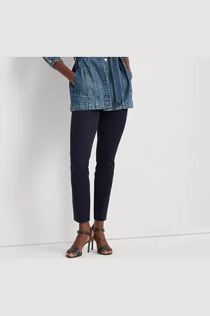 Ralph Lauren Skinny keperstof broek met stretch