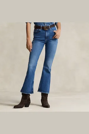 Ralph Lauren Cropped jeans met uitlopende pijp