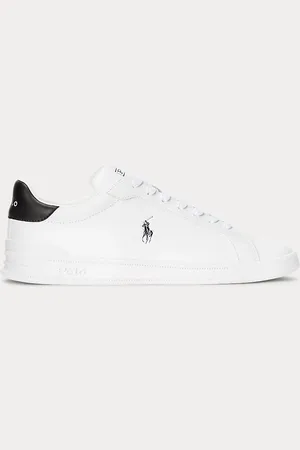 Ralph Lauren Heritage Court II leren sneaker