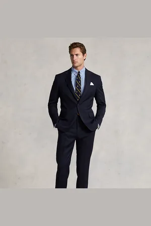 Ralph Lauren Tailored wollen keperstof Polo kostuum