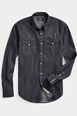 Ralph Lauren Slim fit denim western overhemd