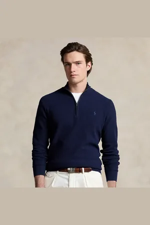Ralph Lauren Performance trui met kwart-rits