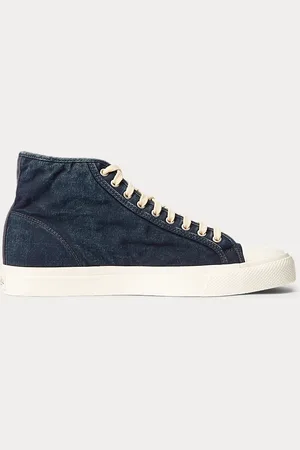 Ralph Lauren Indigo canvas Mayport-sneaker