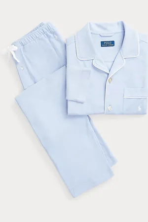 Ralph Lauren Katoenen mesh pyjamaset