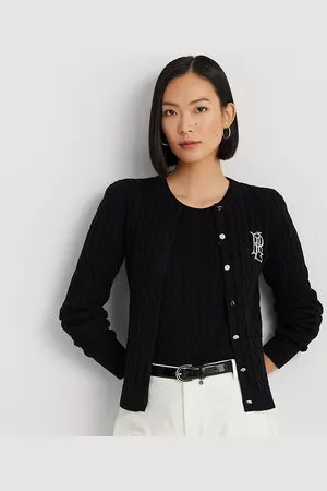 Ralph Lauren Kabelgebreid katoenen vest