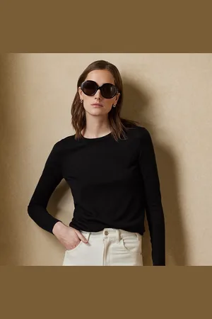 Ralph Lauren Kasjmier trui met ronde hals