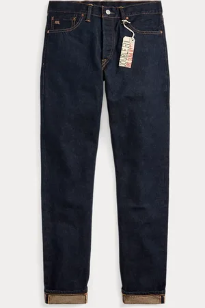 Ralph Lauren Slim fit once-washed selvedge jeans