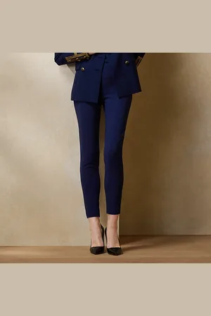 Ralph Lauren Annie super slim wollen stretchbroek
