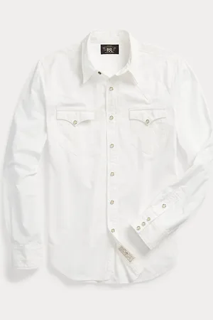 Ralph Lauren Slim fit poplin western overhemd