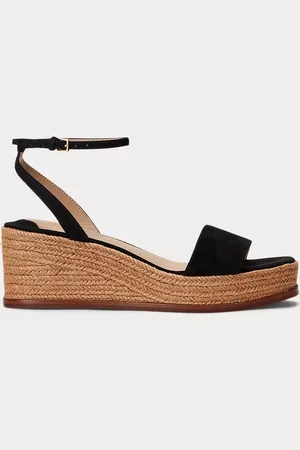 Ralph Lauren Leona suède espadrille