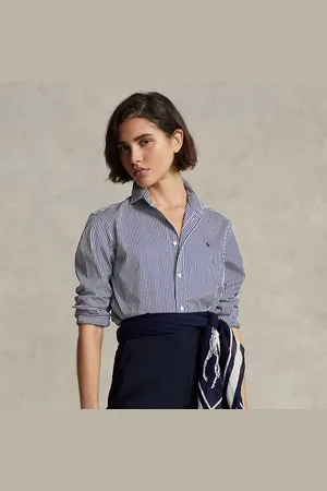 Ralph Lauren Slim fit gestreept katoenen overhemd