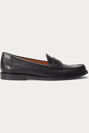 Ralph Lauren Kalfsleren penny loafers