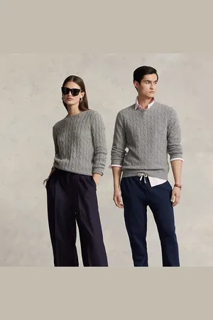 Ralph Lauren De iconische kasjmier kabeltrui